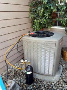 Heat pump repair in Seattle.